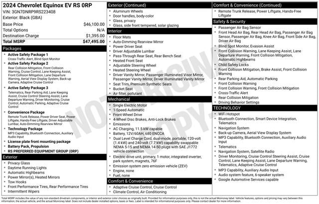 chevrolet equinox ev 2024 3GN7DNRP9RS223408 image chevrolet equinox ev 2024 3GN7DNRP9RS223408 image